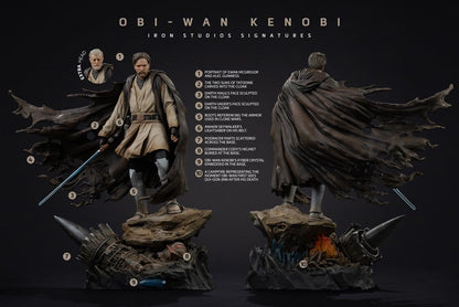 Star Wars Art Scale Statue 1/10 Obi-Wan Signatures 26 cm Image 5