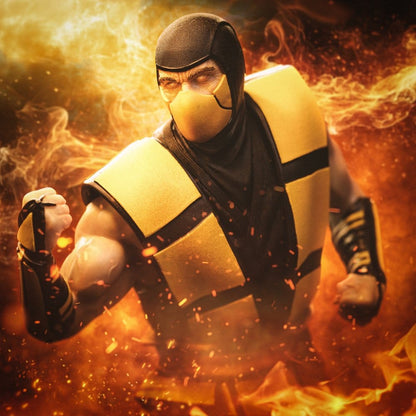 Mortal Kombat Art Scale Statue 1/10 Scorpion (Variant) heo exclusive 21 cm Image 6