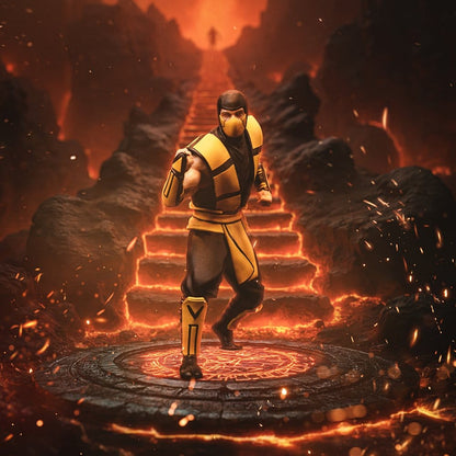 Mortal Kombat Art Scale Statue 1/10 Scorpion (Variant) heo exclusive 21 cm Image 7