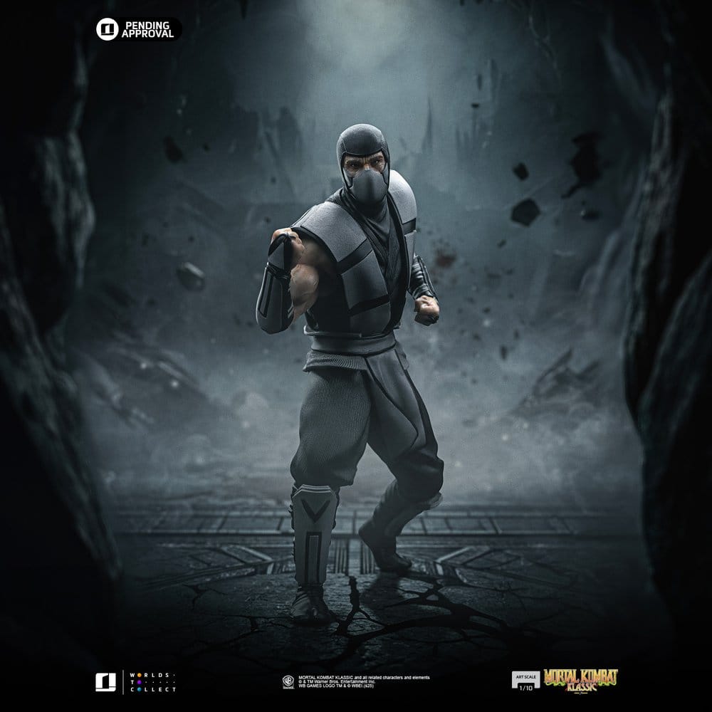 Mortal Kombat Art Scale Statue 1/10 Smoke 21 cm heo Exclusive Image 14
