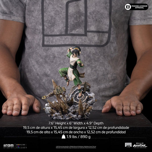 Avatar - Der Herr der Elemente Art Scale Statue 1/10 Toph 20 cm Image 2