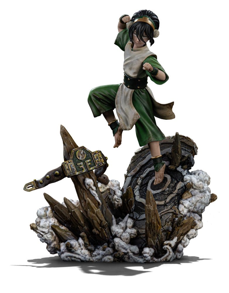 Avatar - Der Herr der Elemente Art Scale Statue 1/10 Toph 20 cm Image 1