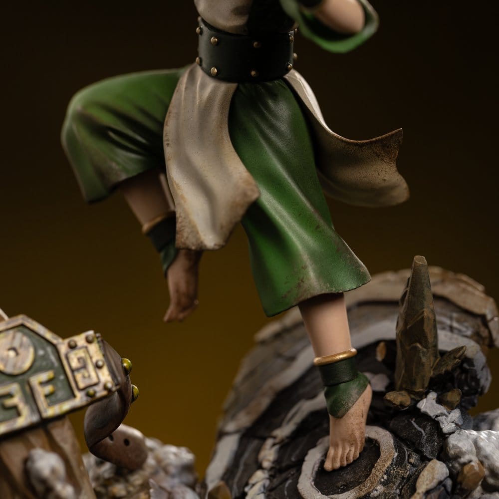 Avatar - Der Herr der Elemente Art Scale Statue 1/10 Toph 20 cm Image 9