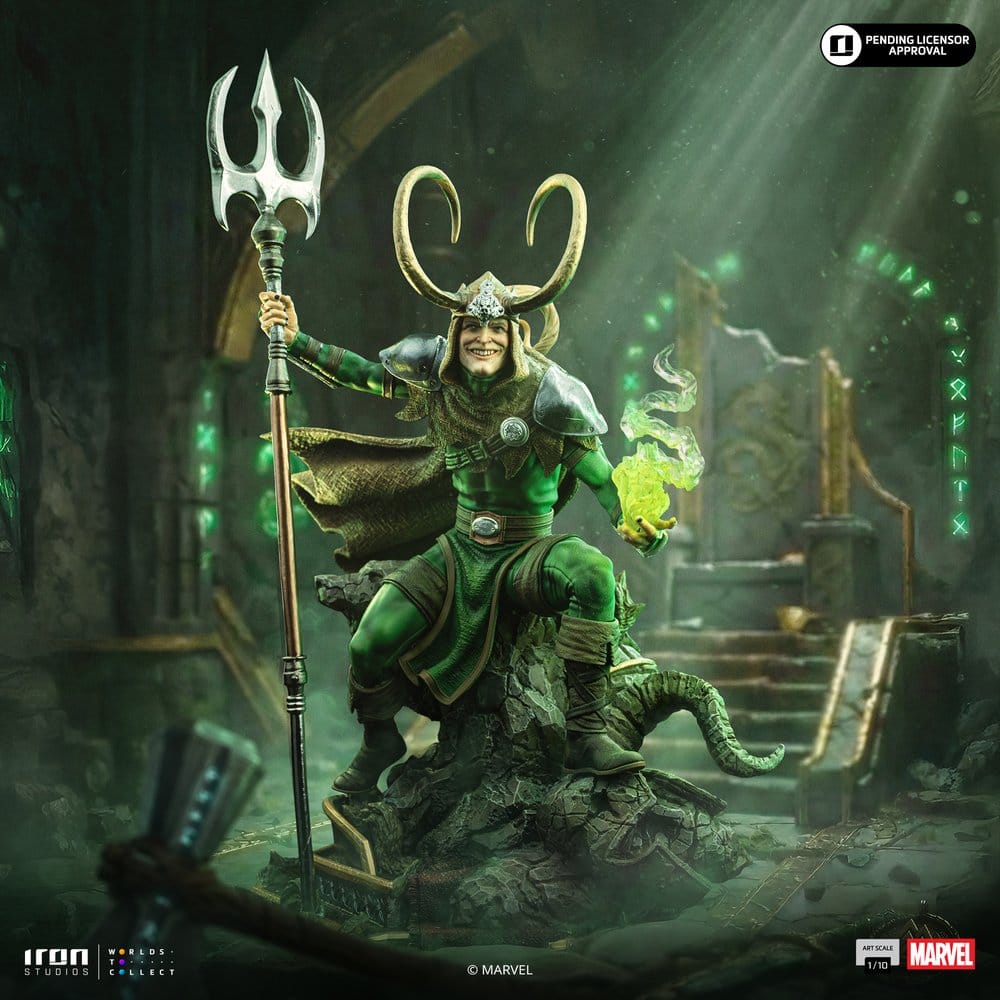 Marvel Comics Art Scale Statue 1/10 Loki 28 cm Image 15