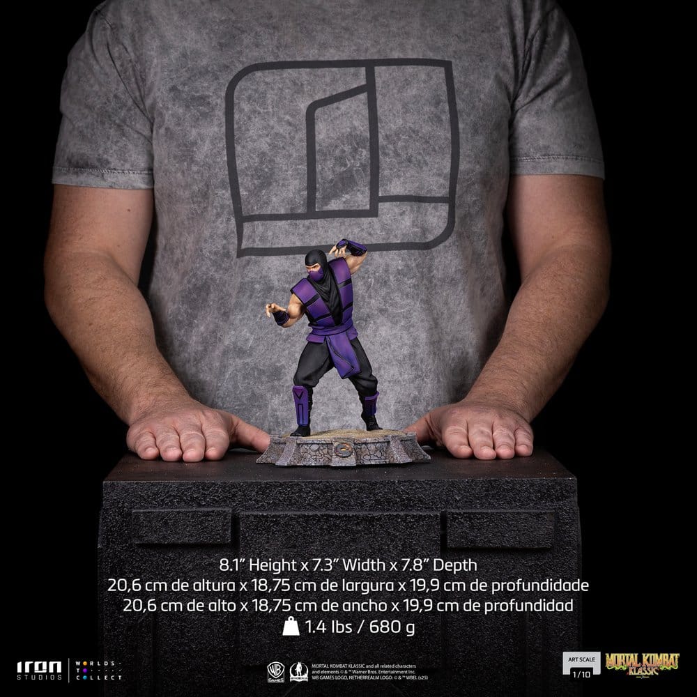 Mortal Kombat Art Scale Statue 1/10 Rain heo exclusive 21 cm Image 2