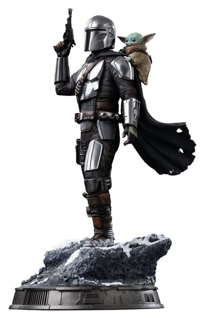 The Mandalorian & Grogu Art Scale Statue 1/10 The Mandalorian and Grogu 25 cm Image 4
