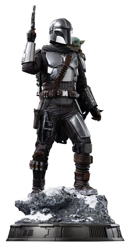 The Mandalorian & Grogu Art Scale Statue 1/10 The Mandalorian and Grogu 25 cm Image 5