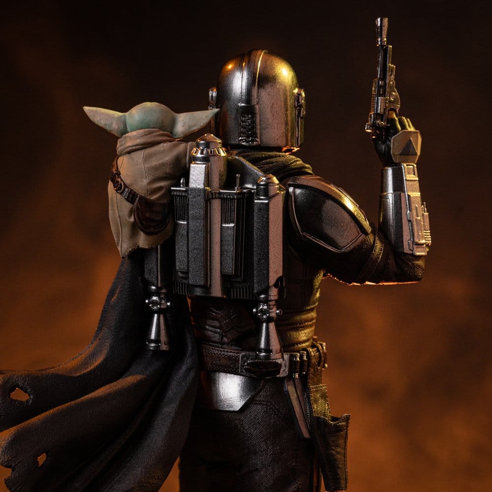 The Mandalorian & Grogu Art Scale Statue 1/10 The Mandalorian and Grogu 25 cm Image 10
