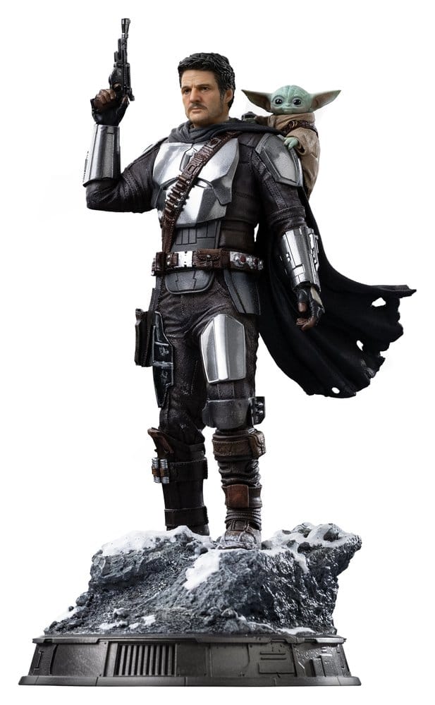 The Mandalorian & Grogu Art Scale Statue 1/10 The Mandalorian and Grogu 25 cm Image 15