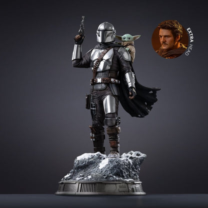 The Mandalorian & Grogu Art Scale Statue 1/10 The Mandalorian and Grogu 25 cm Image 16