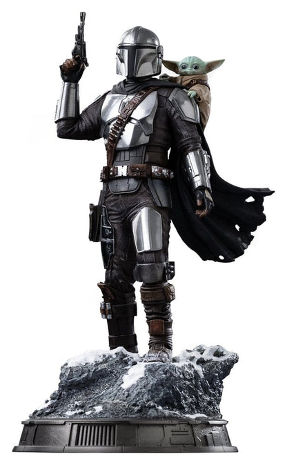 The Mandalorian & Grogu Art Scale Statue 1/10 The Mandalorian and Grogu 25 cm Image 17