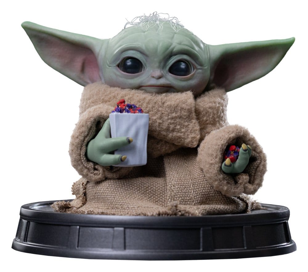The Mandalorian & Grogu Grogu Collection Statue Grogu Popcorn Time Image 1