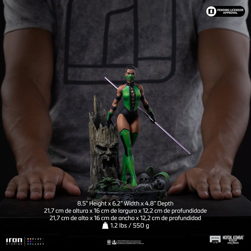 Mortal Kombat Art Scale Statue 1/10 Jade 22 cm Image 11