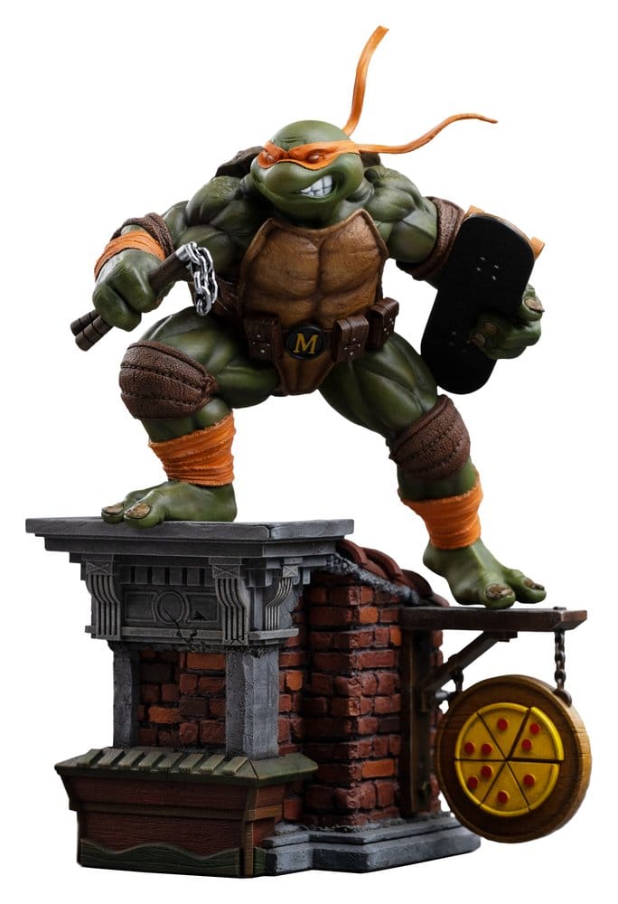 Teenage Mutant Ninja Turtles Art Scale Statue 1/10 Michelangelo Unleashed 24 cm Image 1