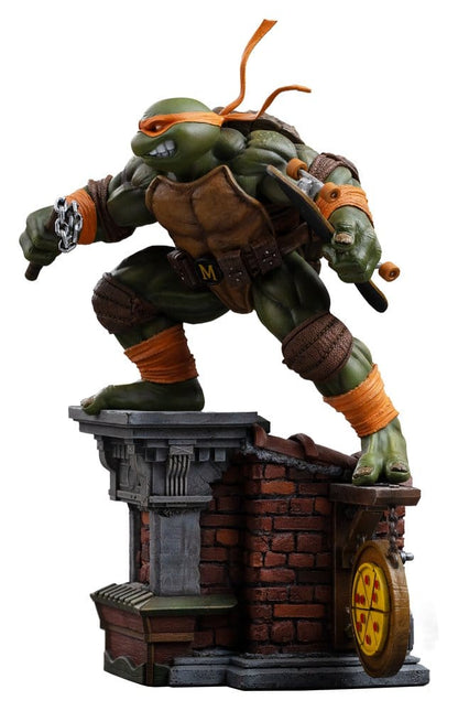 Teenage Mutant Ninja Turtles Art Scale Statue 1/10 Michelangelo Unleashed 24 cm Image 3