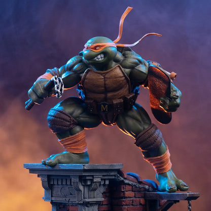 Teenage Mutant Ninja Turtles Art Scale Statue 1/10 Michelangelo Unleashed 24 cm Image 6
