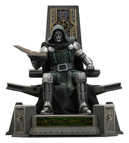 Avengers: Doomsday Art Scale Statue 1/10 Doctor Doom on Throne 22 cm Image 2