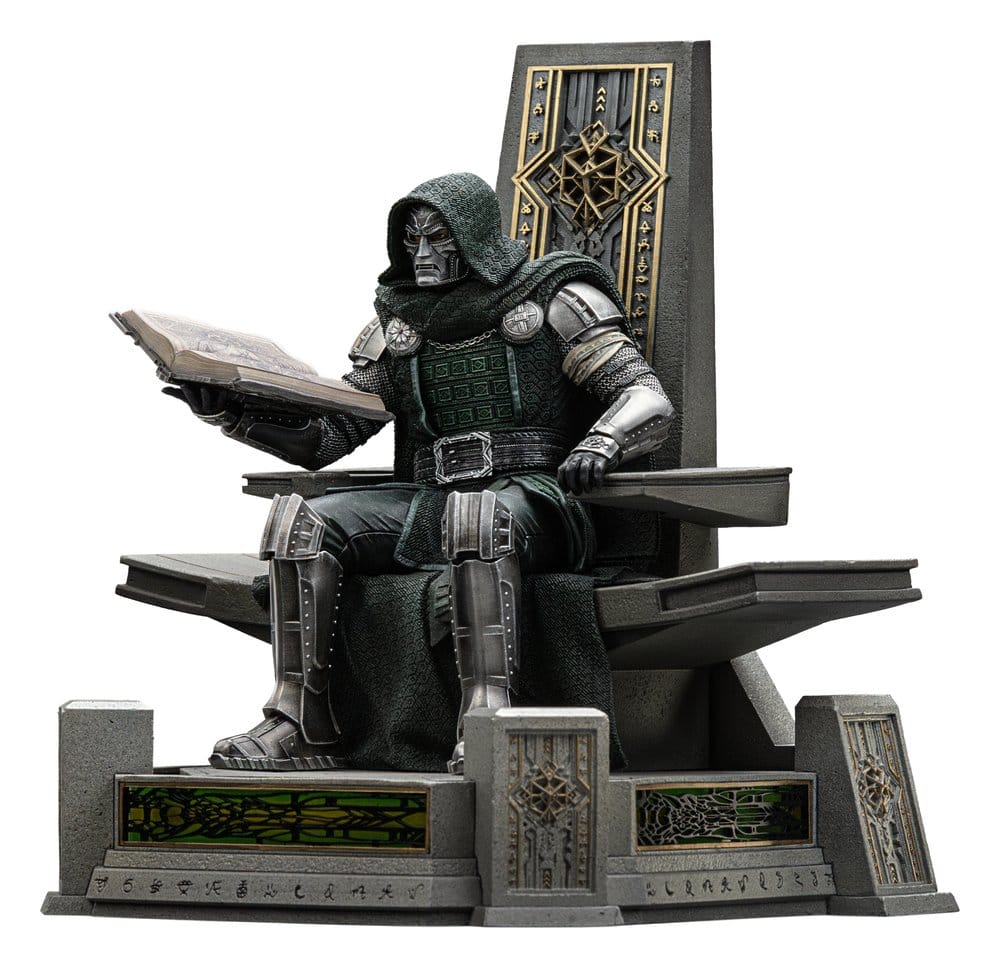 Avengers: Doomsday Art Scale Statue 1/10 Doctor Doom on Throne 22 cm Image 5