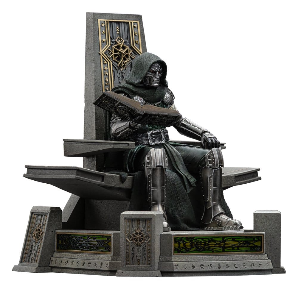 Avengers: Doomsday Art Scale Statue 1/10 Doctor Doom on Throne 22 cm Image 8
