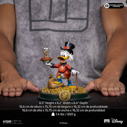 Duck Tales Art Scale Statue 1/10 Uncle Scrooge McDuck 17 cm Image 2
