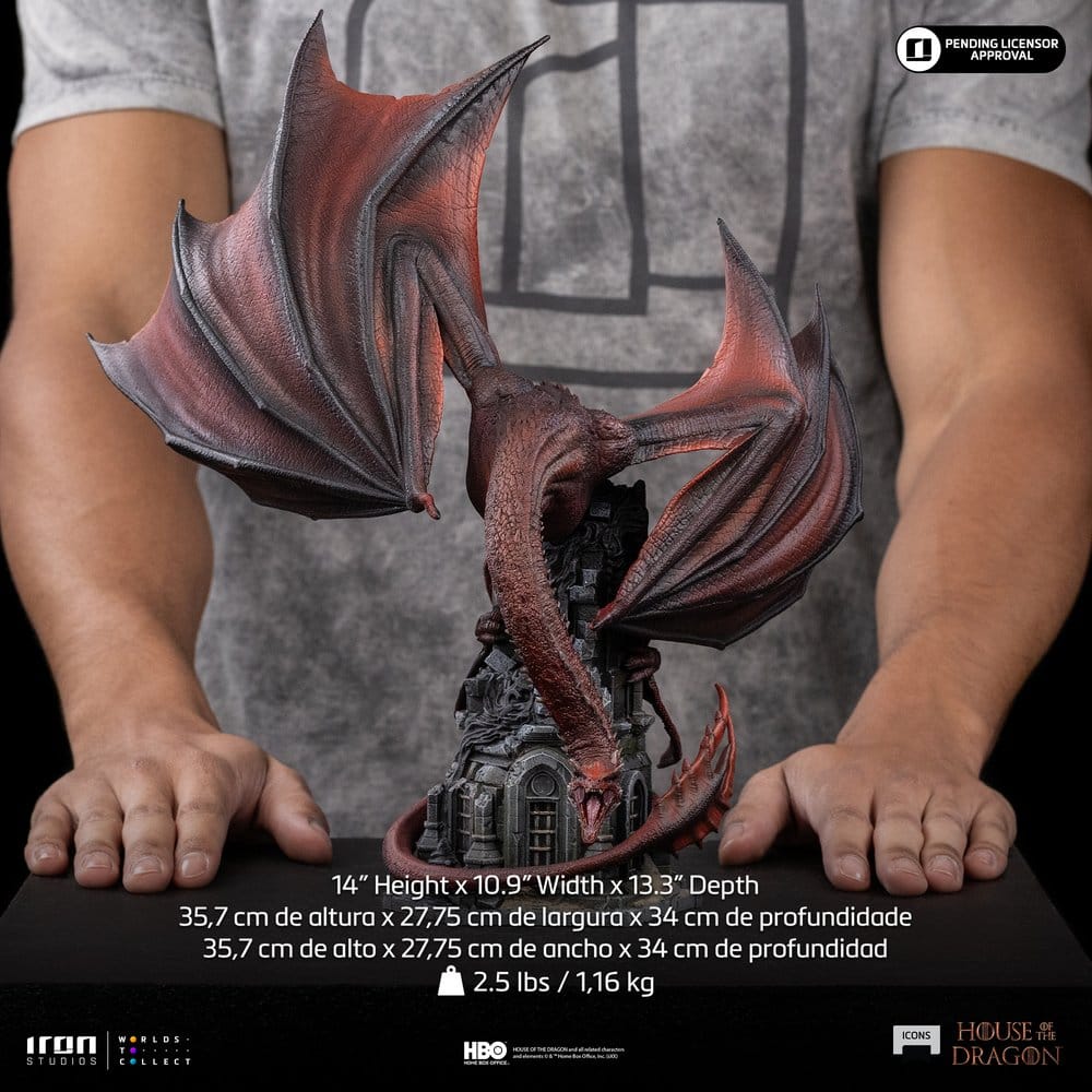 House of the Dragon Icons Statue Caraxes 36 cm Image 14