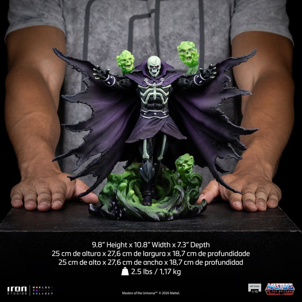 Masters of the Universe Art Scale Statue 1/10 Scareglow (Glow in the Dark) 25 cm Image 2