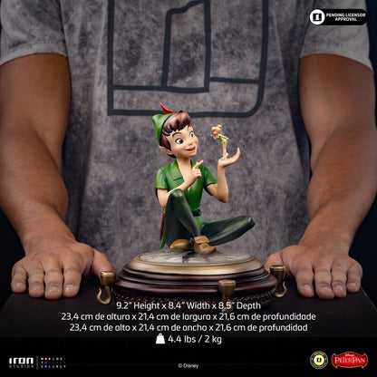Peter Pan (1953) Art Scale Statue 1/10 Peter Pan & Tinkerbell 23 cm Image 2