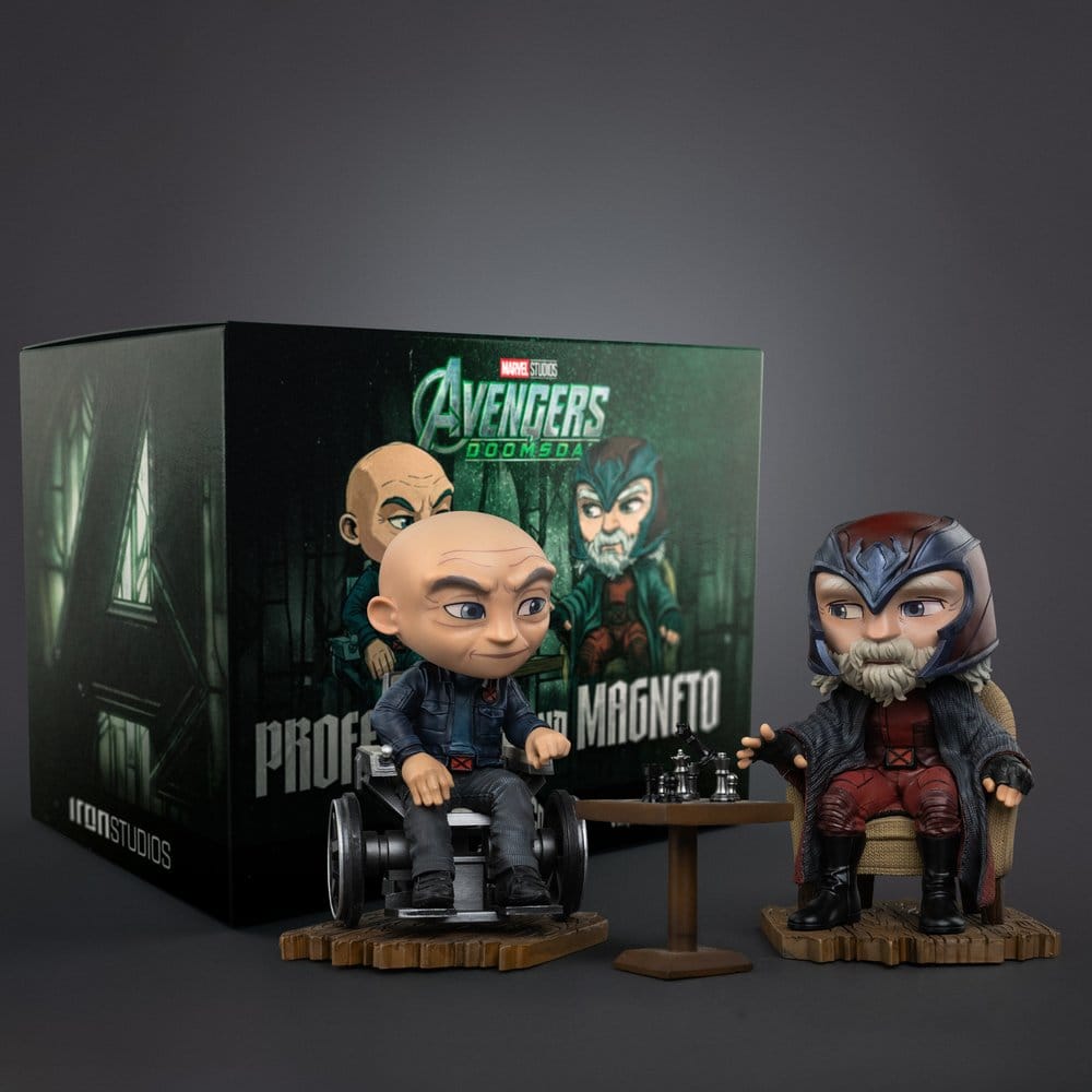 Avengers: Doomsday MiniCo Minifigur Xavier und Magneto 12 cm Image 2