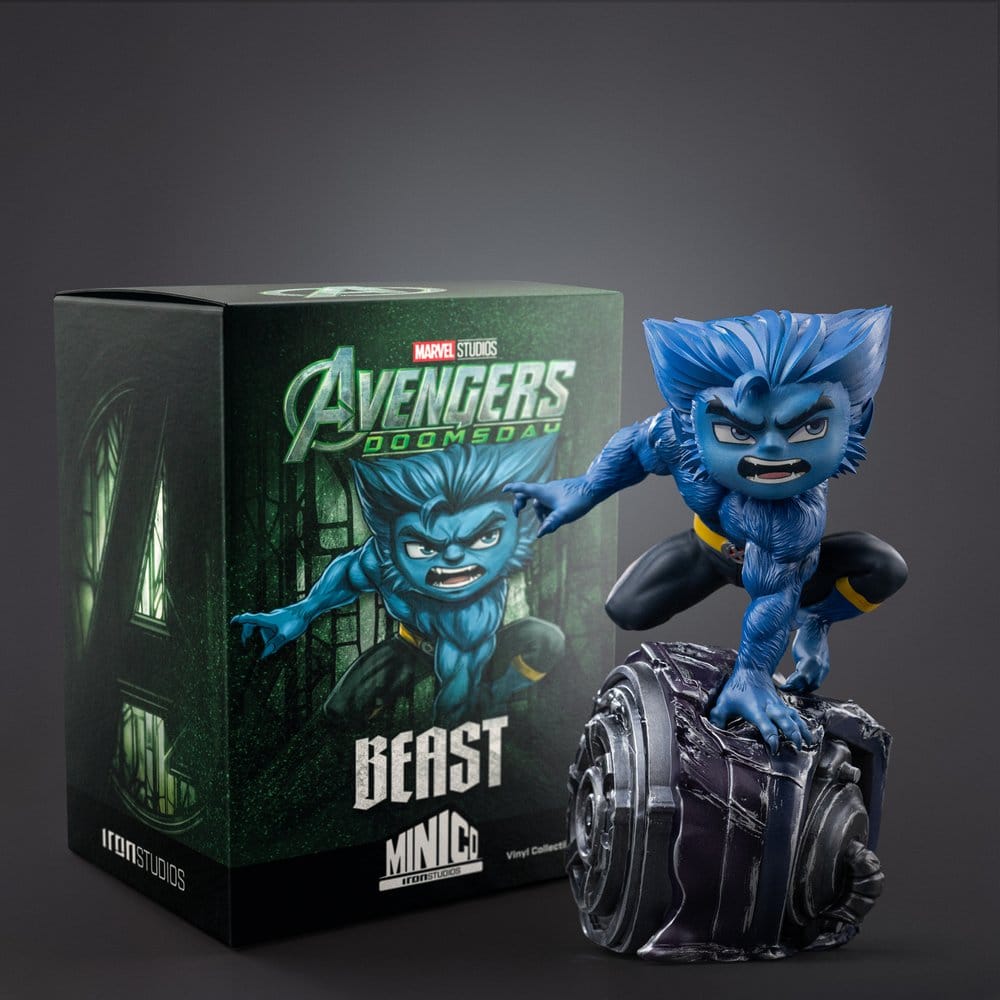 Avengers: Doomsday MiniCo Minifigur Beast (Hank McCoy) 17 cm Image 2