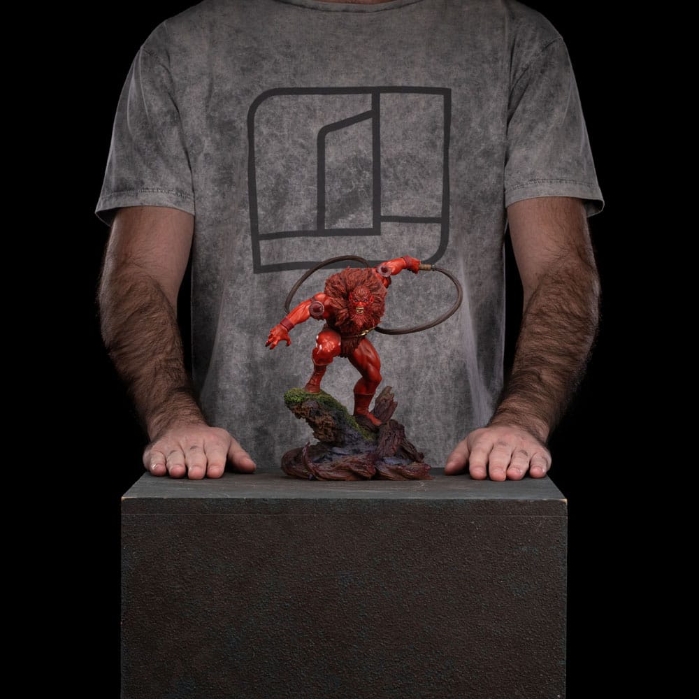 Masters of the Universe Art Scale Statue 1/10 Red Beast Man (Exclusive 2024) 23 cm Image 12