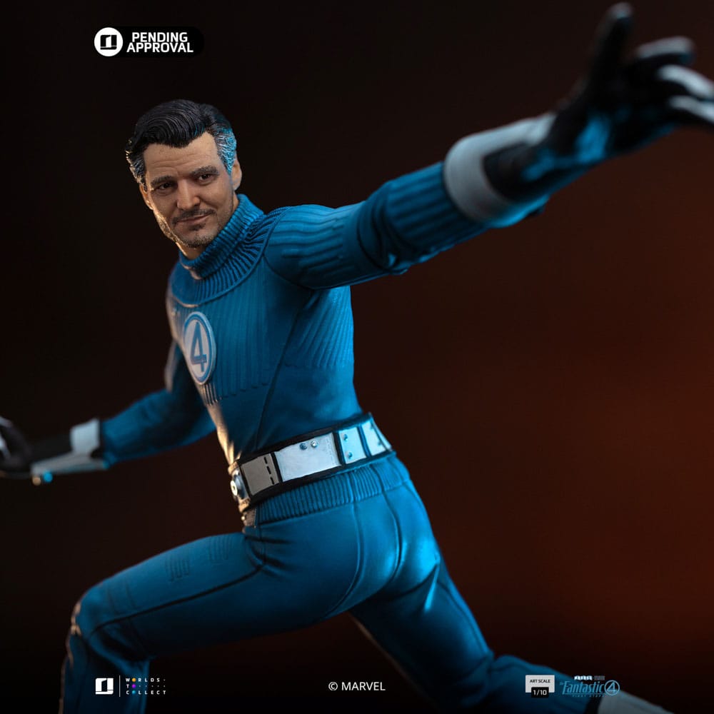 Fantastic Four Art Scale Statue 1/10 Mr. Fantastic and H.E.R.B.I.E 26 cm Image 3