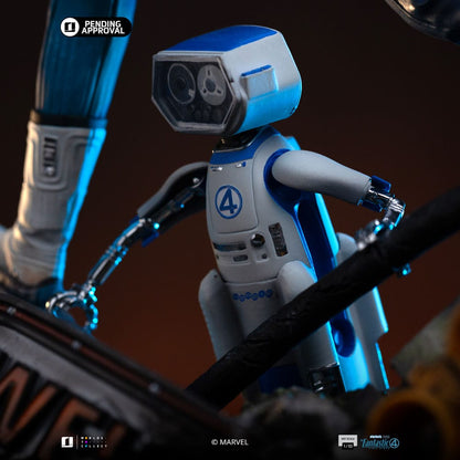 Fantastic Four Art Scale Statue 1/10 Mr. Fantastic and H.E.R.B.I.E 26 cm Image 4