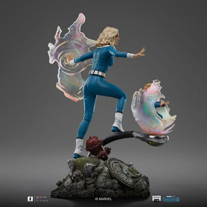 Fantastic Four Art Scale Statue 1/10 Invisible Woman and Franklin 28 cm Image 9