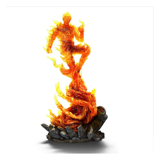 Fantastic Four Art Scale Statue 1/10 Human Torch 30 cm Image 1