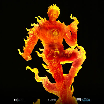 Fantastic Four Art Scale Statue 1/10 Human Torch 30 cm Image 5
