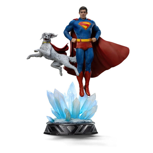 Superman Legacy Art Scale Statue 1/10 Superman & Krypto 32 cm Image 1