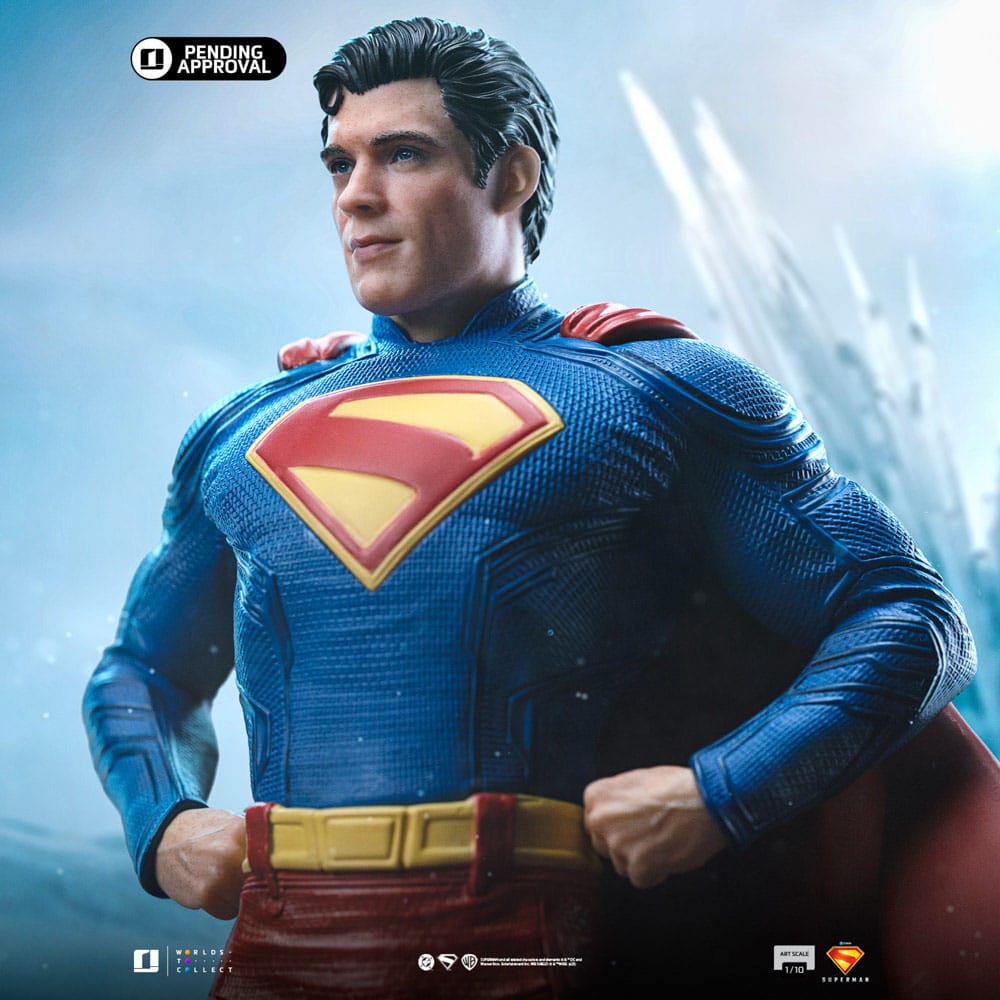 Superman Legacy Art Scale Statue 1/10 Superman & Krypto 32 cm Image 3