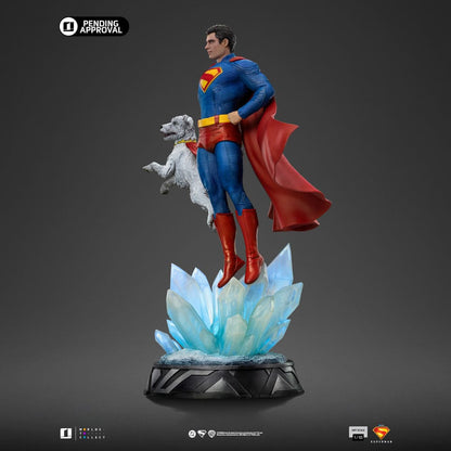Superman Legacy Art Scale Statue 1/10 Superman & Krypto 32 cm Image 10
