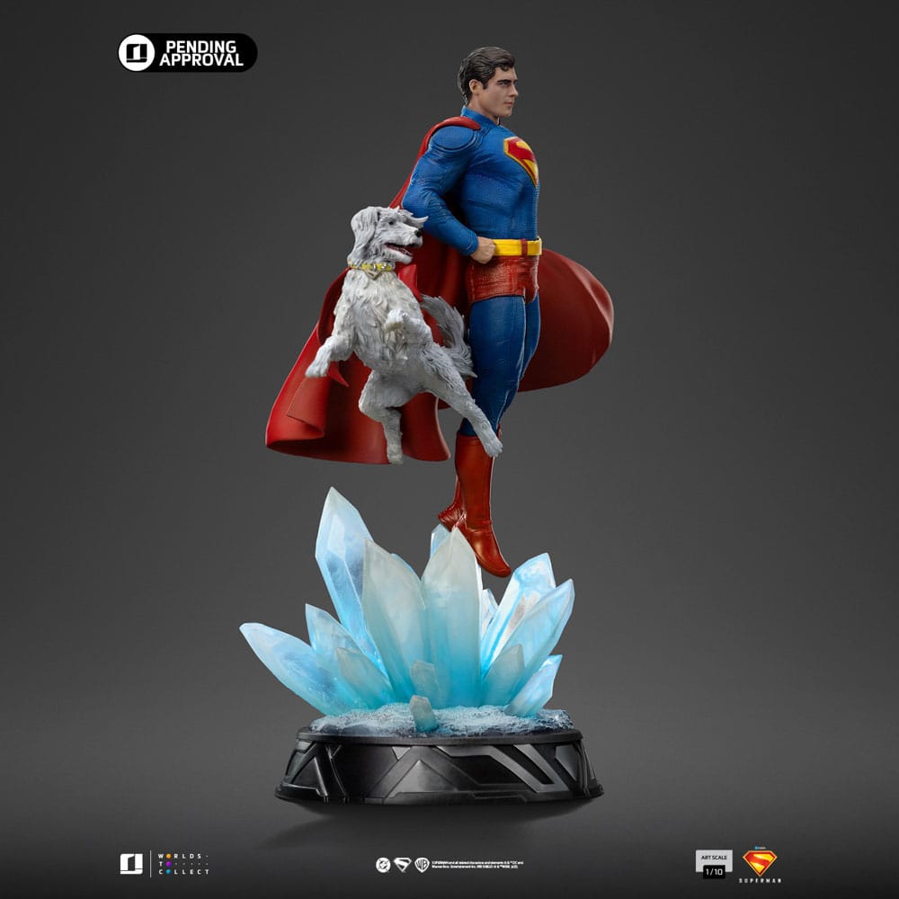 Superman Legacy Art Scale Statue 1/10 Superman & Krypto 32 cm Image 11