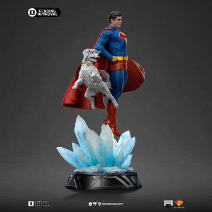 Superman Legacy Art Scale Statue 1/10 Superman & Krypto 32 cm Image 11