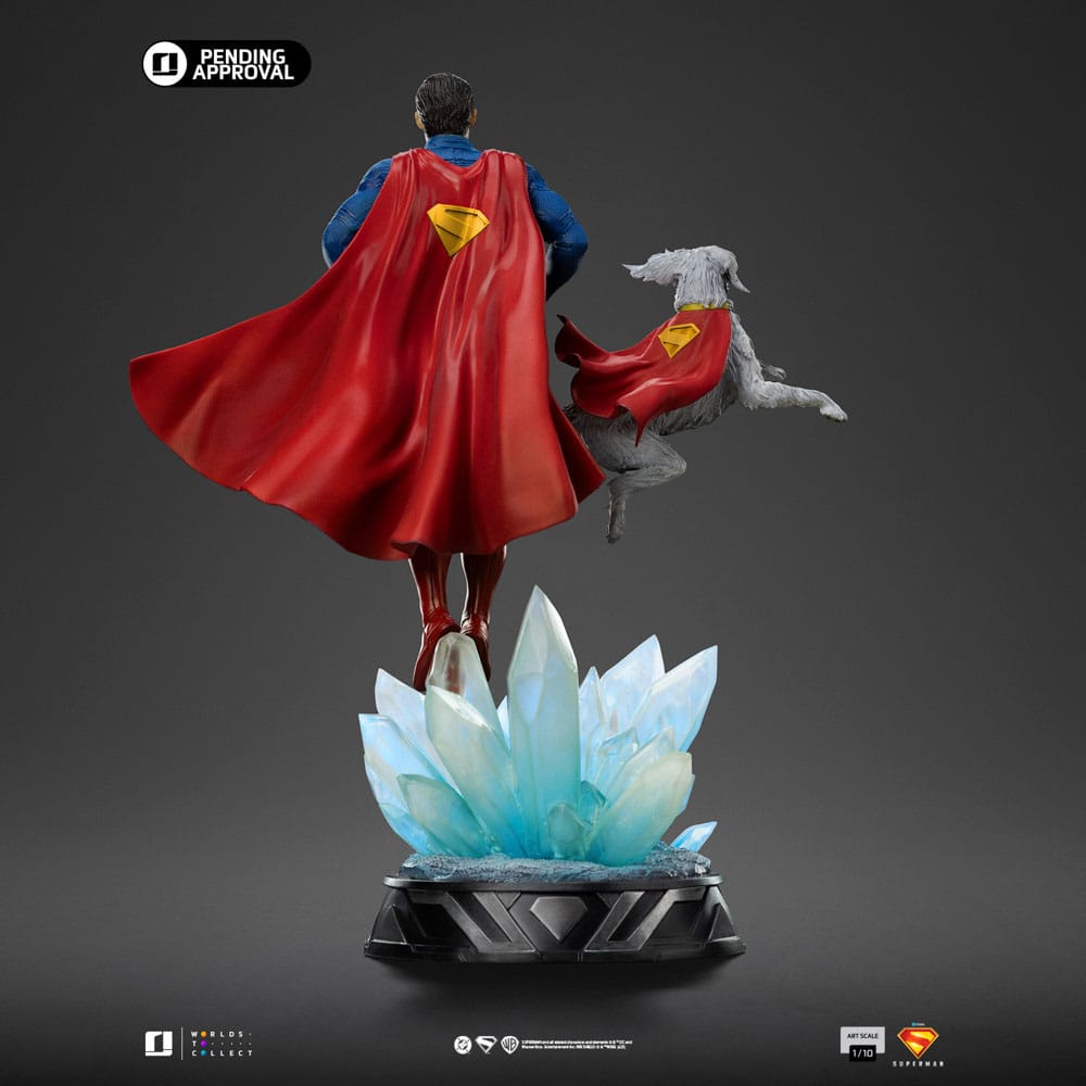 Superman Legacy Art Scale Statue 1/10 Superman & Krypto 32 cm Image 12