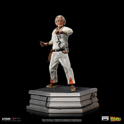 Zurück in die Zukunft Art Scale Statue 1/10 Doc Brown 22 cm Image 2