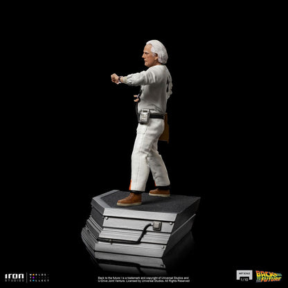 Zurück in die Zukunft Art Scale Statue 1/10 Doc Brown 22 cm Image 4