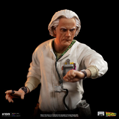 Zurück in die Zukunft Art Scale Statue 1/10 Doc Brown 22 cm Image 10