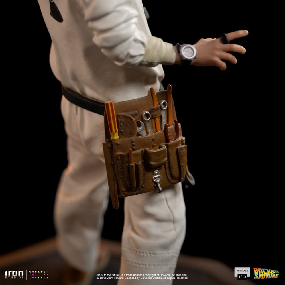 Zurück in die Zukunft Art Scale Statue 1/10 Doc Brown 22 cm Image 13