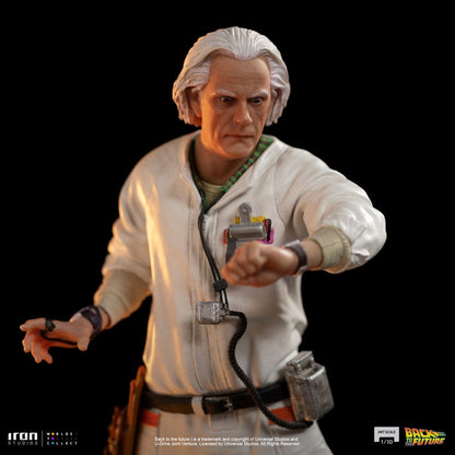 Zurück in die Zukunft Art Scale Statue 1/10 Doc Brown 22 cm Image 14