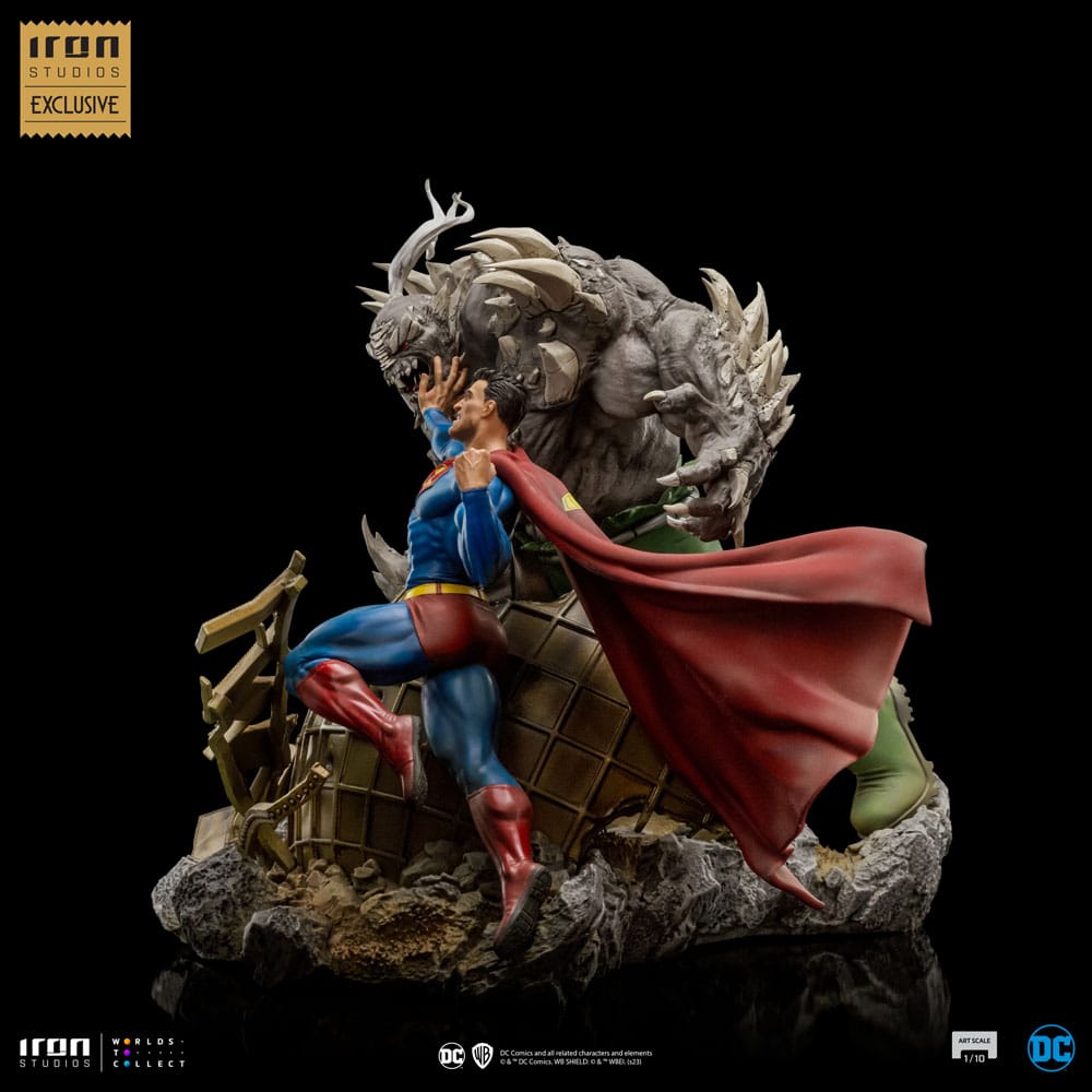 DC Comics BDS Art Scale Statue 1/10 Superman vs Doomsday heo EU Exclusive 30 cm Image 6