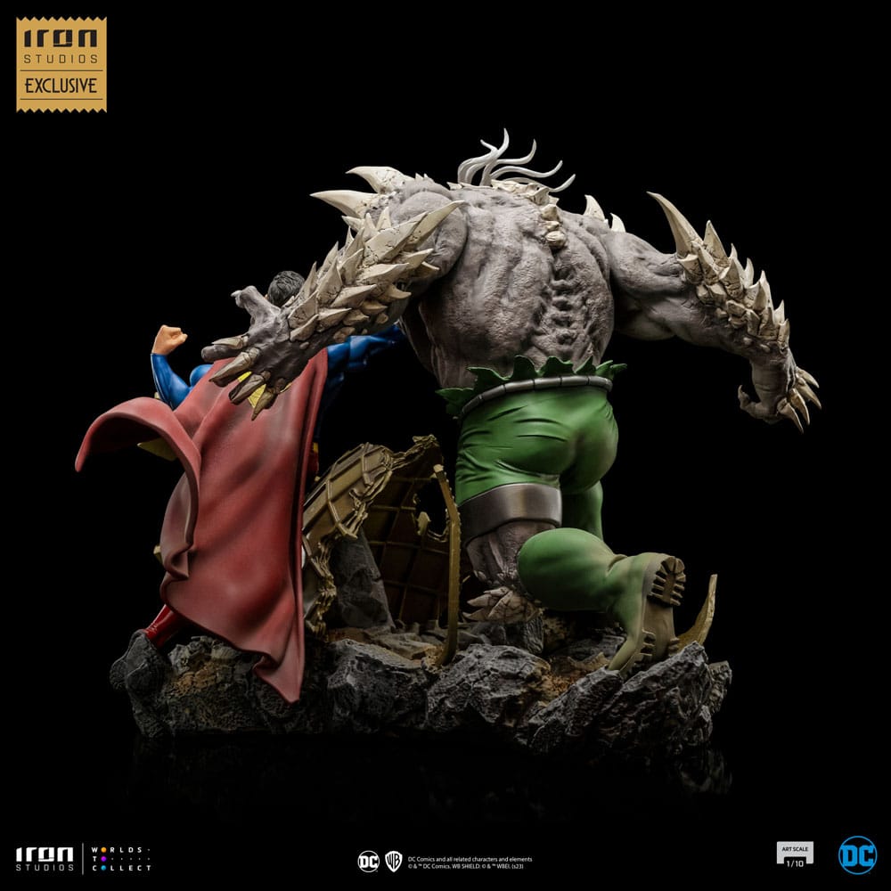 DC Comics BDS Art Scale Statue 1/10 Superman vs Doomsday heo EU Exclusive 30 cm Image 14