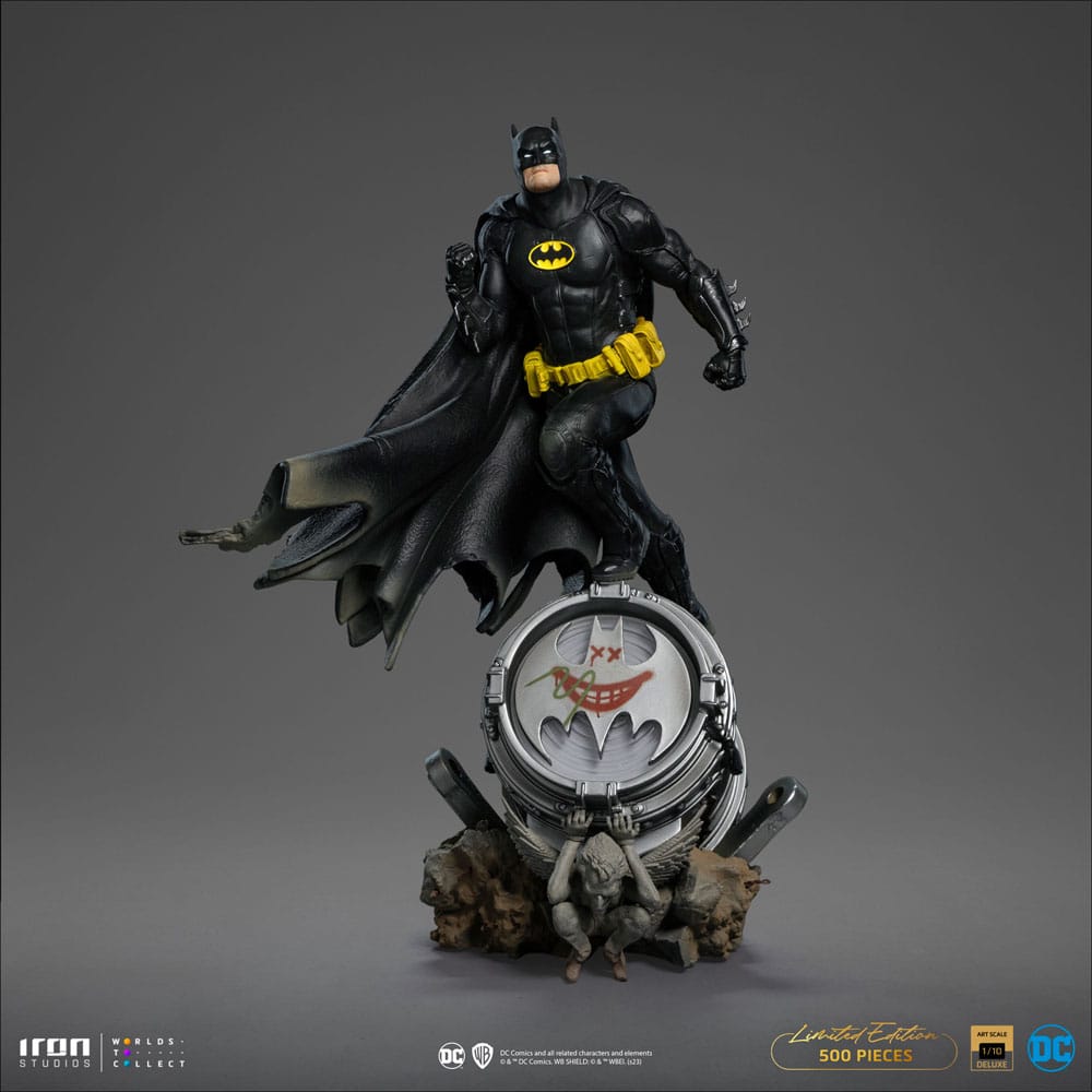 DC Comics BDS Art Scale Statue 1/10 Batman Deluxe (Black Version Exclusive) heo EU Exclusive 30 cm Image 2