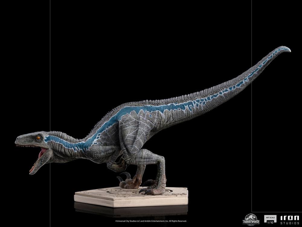 Jurassic World Fallen Kingdom Art Scale Statue 1/10 Blue 19 cm Image 2